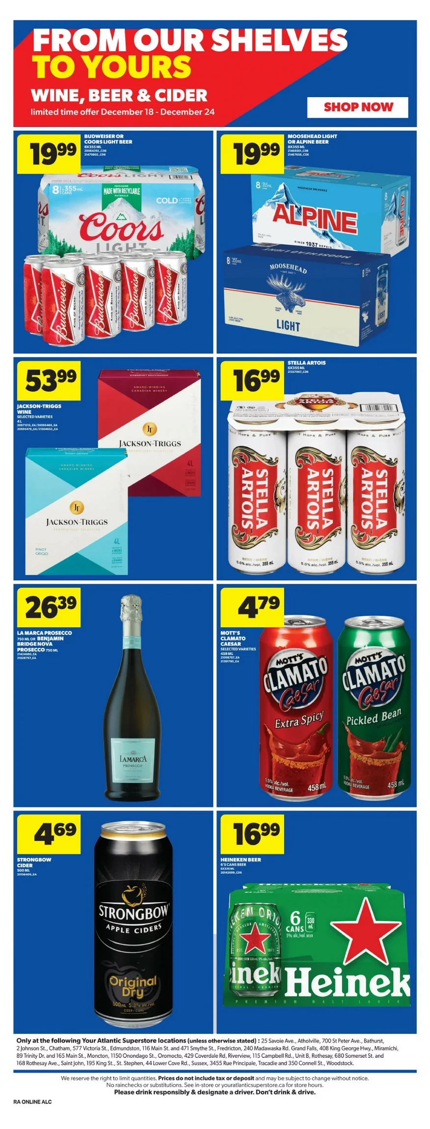 atlantic superstore flyer december 18 24 12 63067777