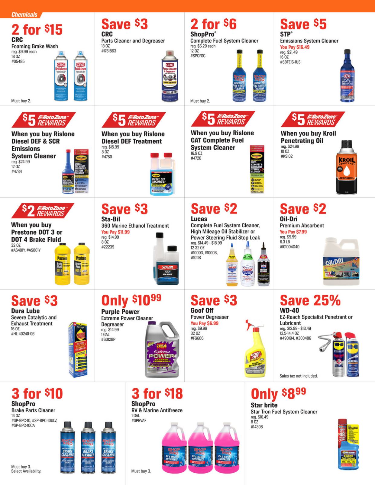 Autozone Ad (September 22 - October 19, 2026) - Image 2 September 2026