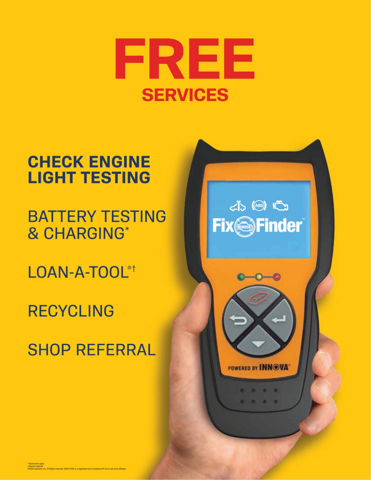 Autozone Ad (September 22 - October 19, 2026) - Image 1 September 2026