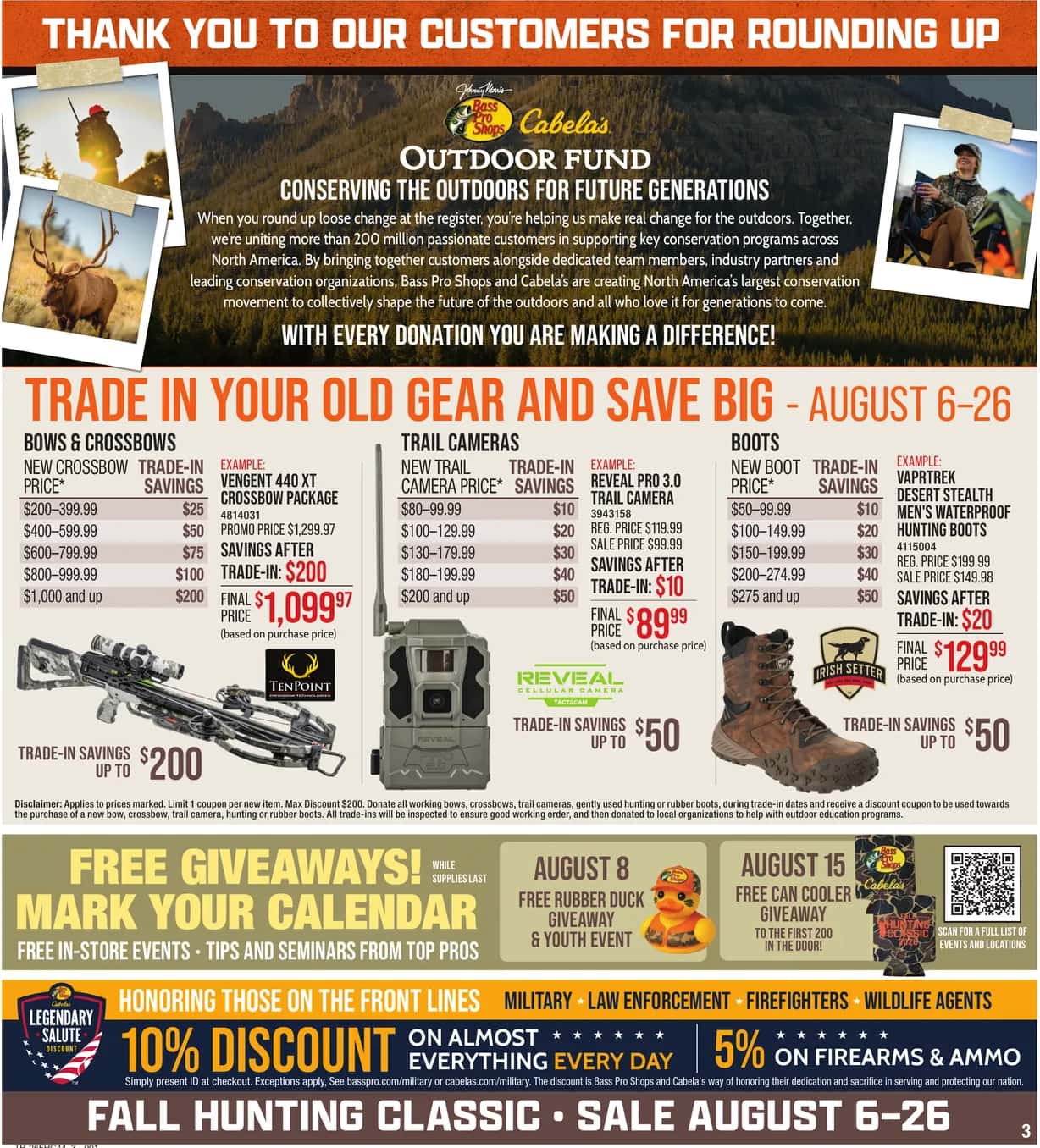 August 6 - 26