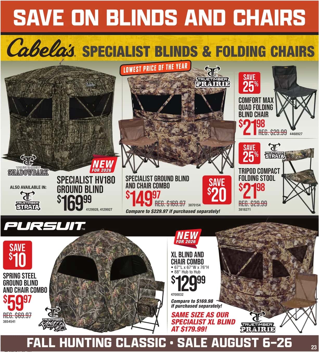 Bass Pro Shops Ad September 2026 - Image 1 August 6 - 26