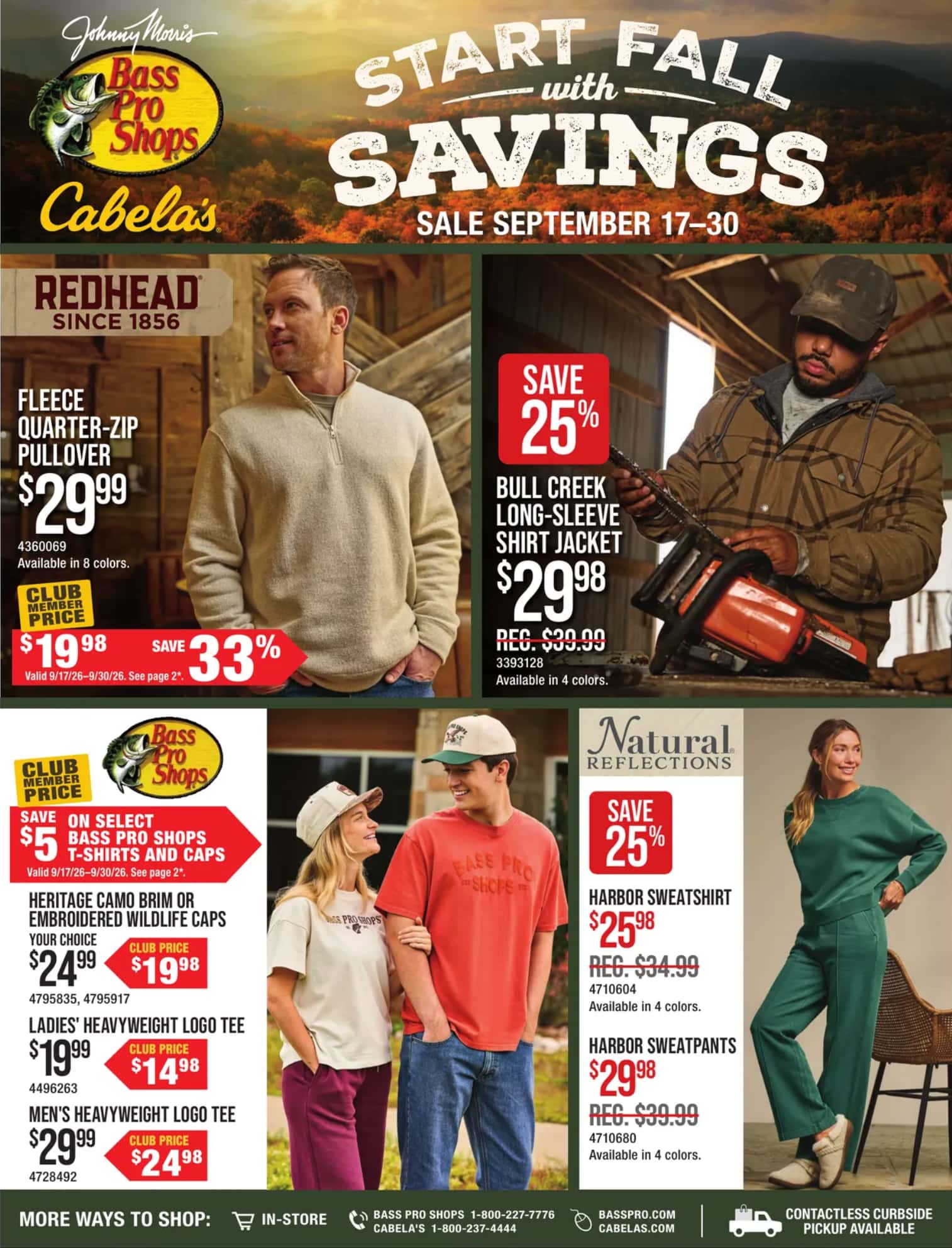 Bass Pro Shops Ad October 1 - 28, 2026 - Image 1 September 17 - 30