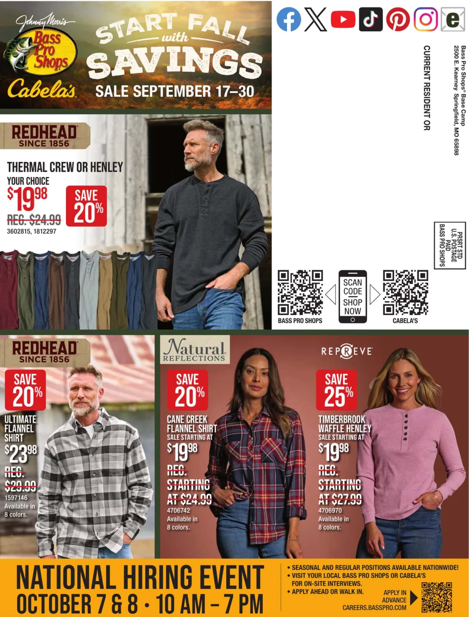 Bass Pro Shops Ad October 1 - 28, 2026 - Image 2 September 17 - 30