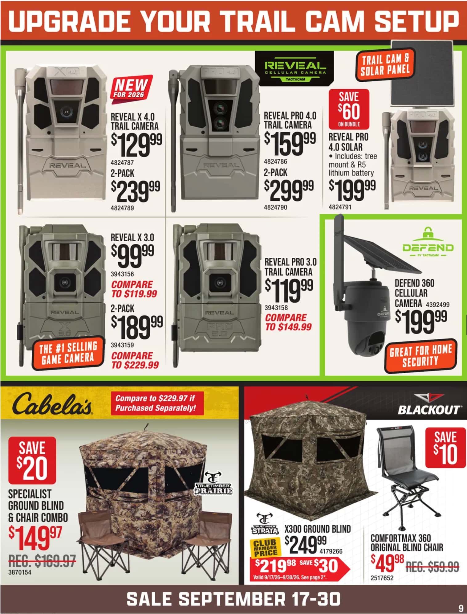 Bass Pro Shops Ad October 1 - 28, 2026 - Image 1 September 17 - 30