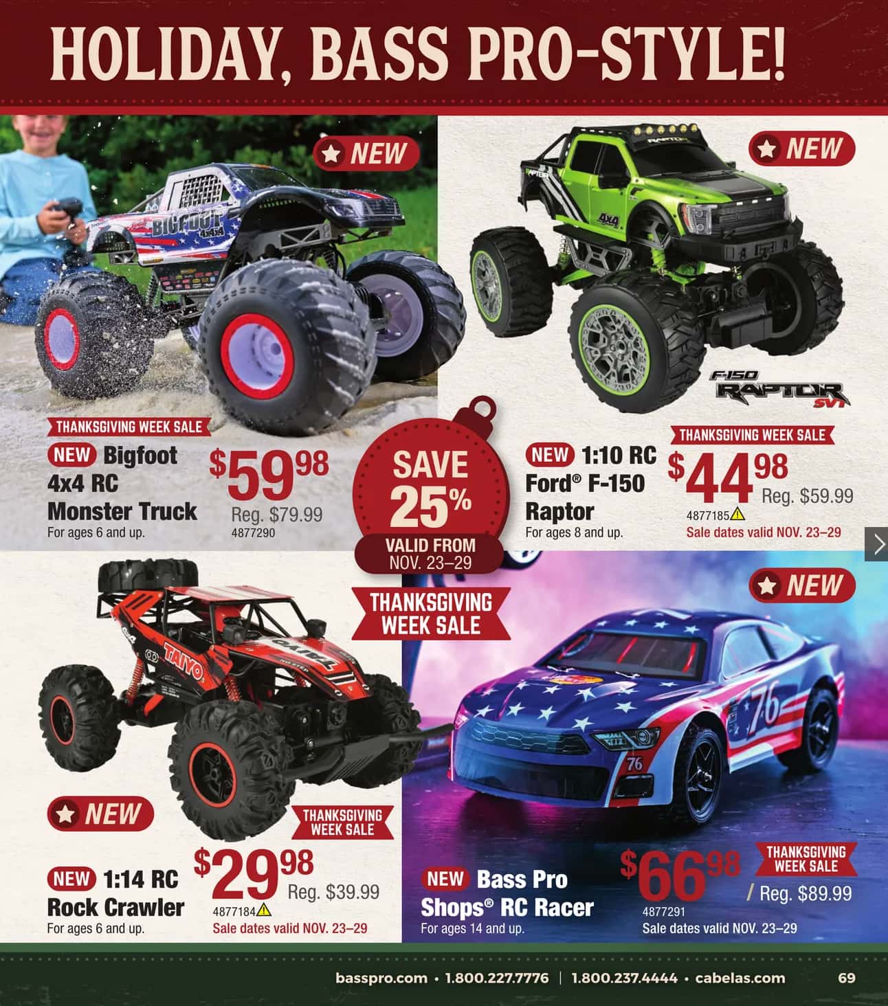 Bass Pro Shops Christmas Deals Ad 2026 - Image 1 Oct 26 - Dec 24