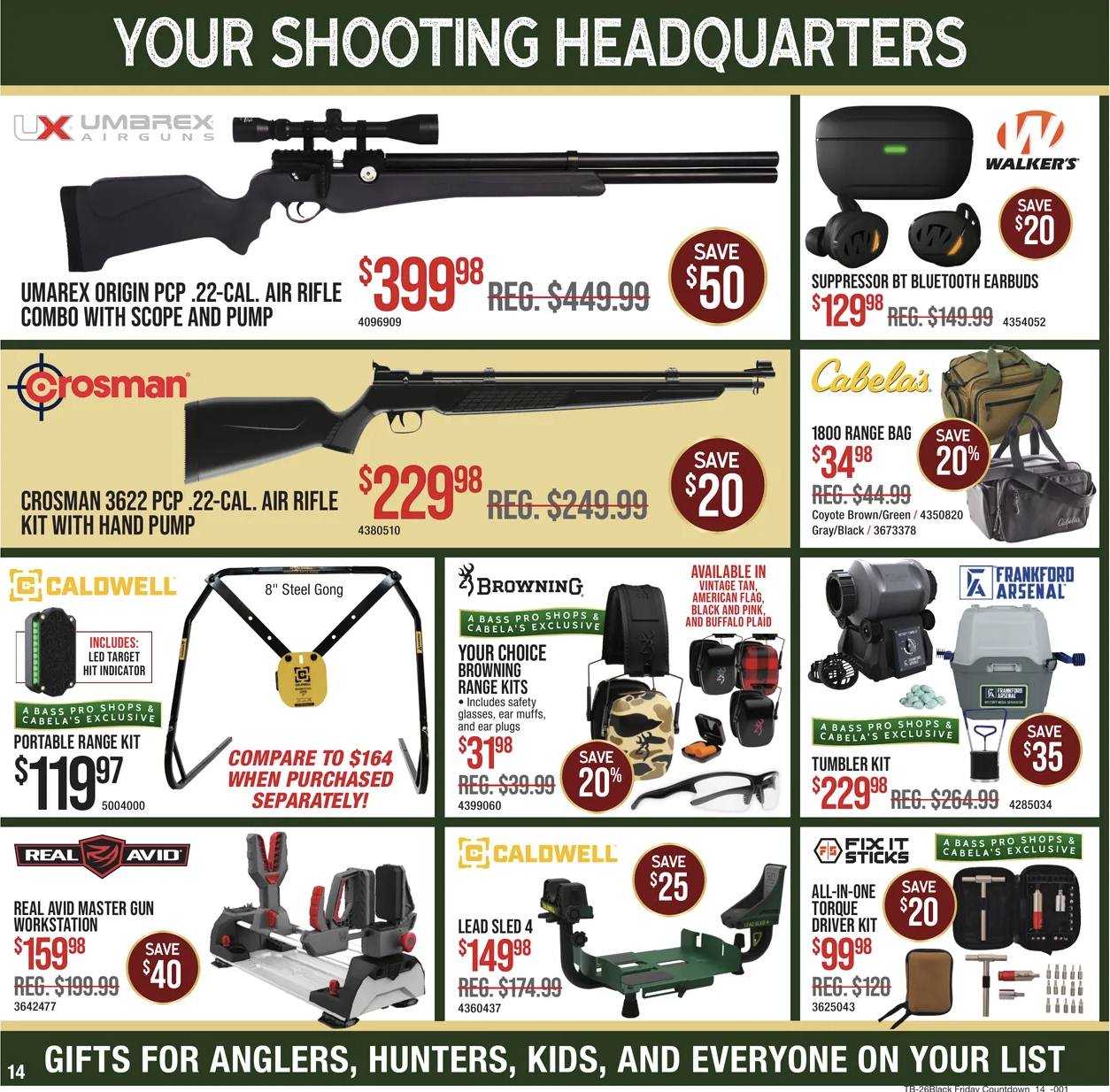 Bass Pro Shops Black Friday Deals Ad 2026 - Image 2 Nov 11 - 22 (Early Black Friday)