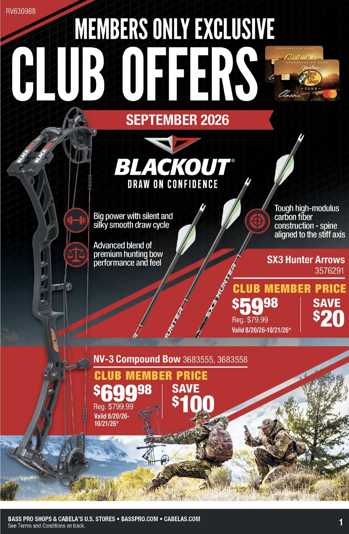 Bass Pro Shops Ad September 2026 - Image 1 September 3 - 30