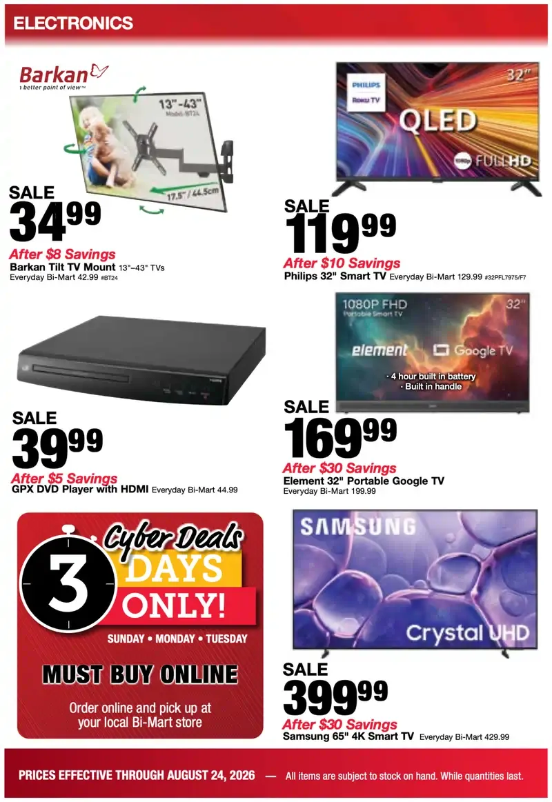 Bi Mart Weekly Ad August 25 - September 14, 2026 - Image 2 August 18 - 24