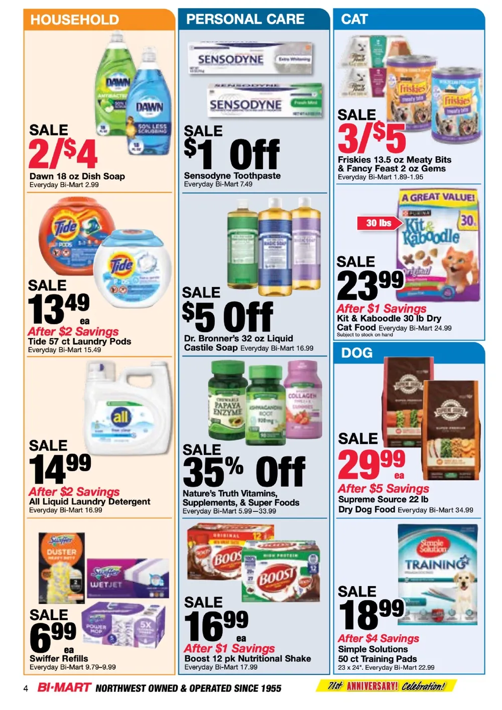 Bi Mart Weekly Ad August 25 - September 14, 2026 - Image 1 August 25 - September 14