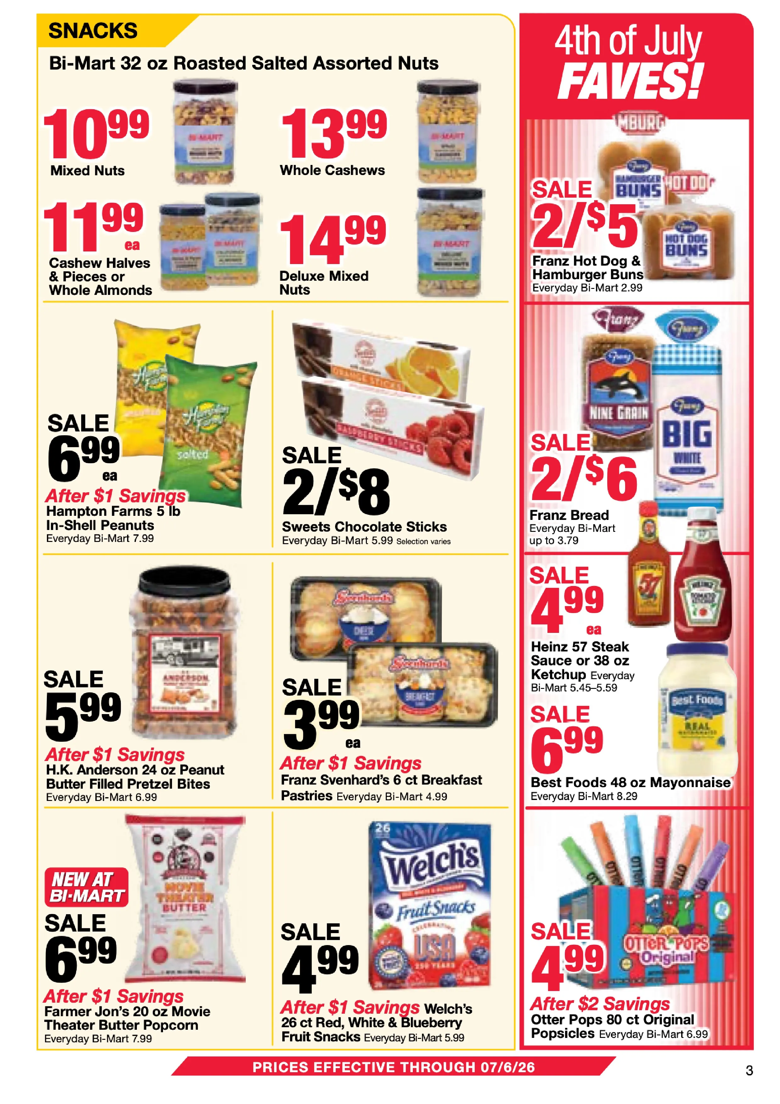 Bi Mart Weekly Ad July 7 - 28, 2026 - Image 1 June 23 - July 7