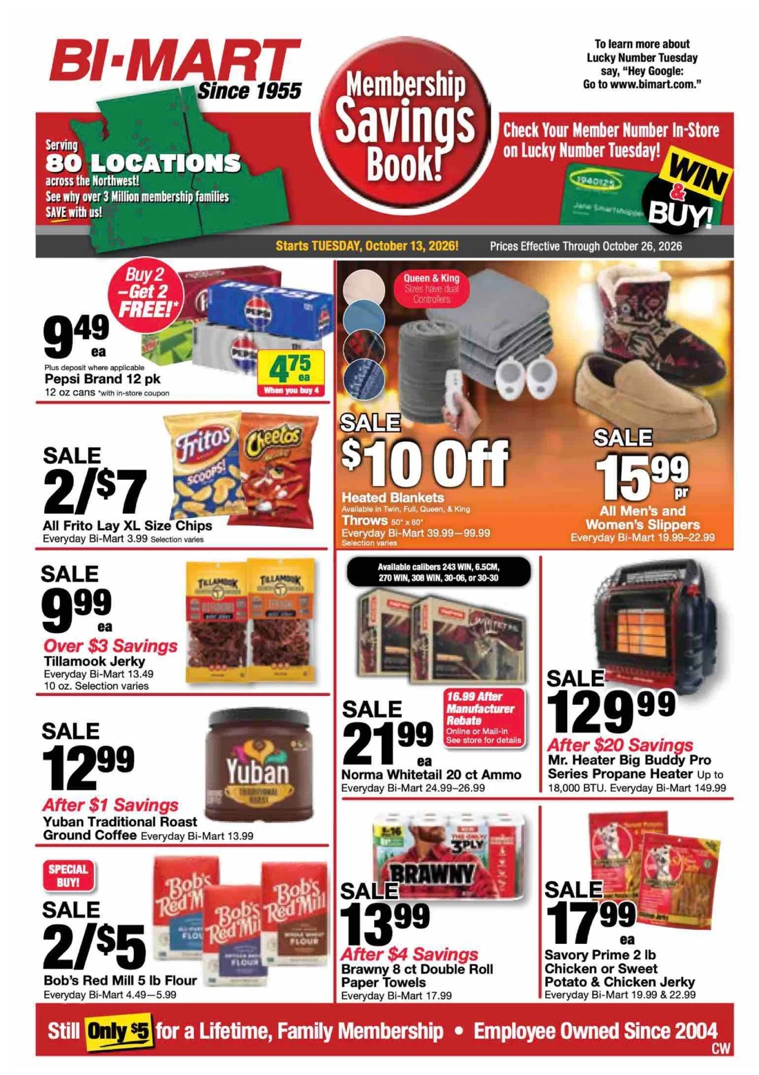 Bi Mart Weekly Ad (Oct 13 - 26, 2026) Preview - Image 1 Oct 13 - 26