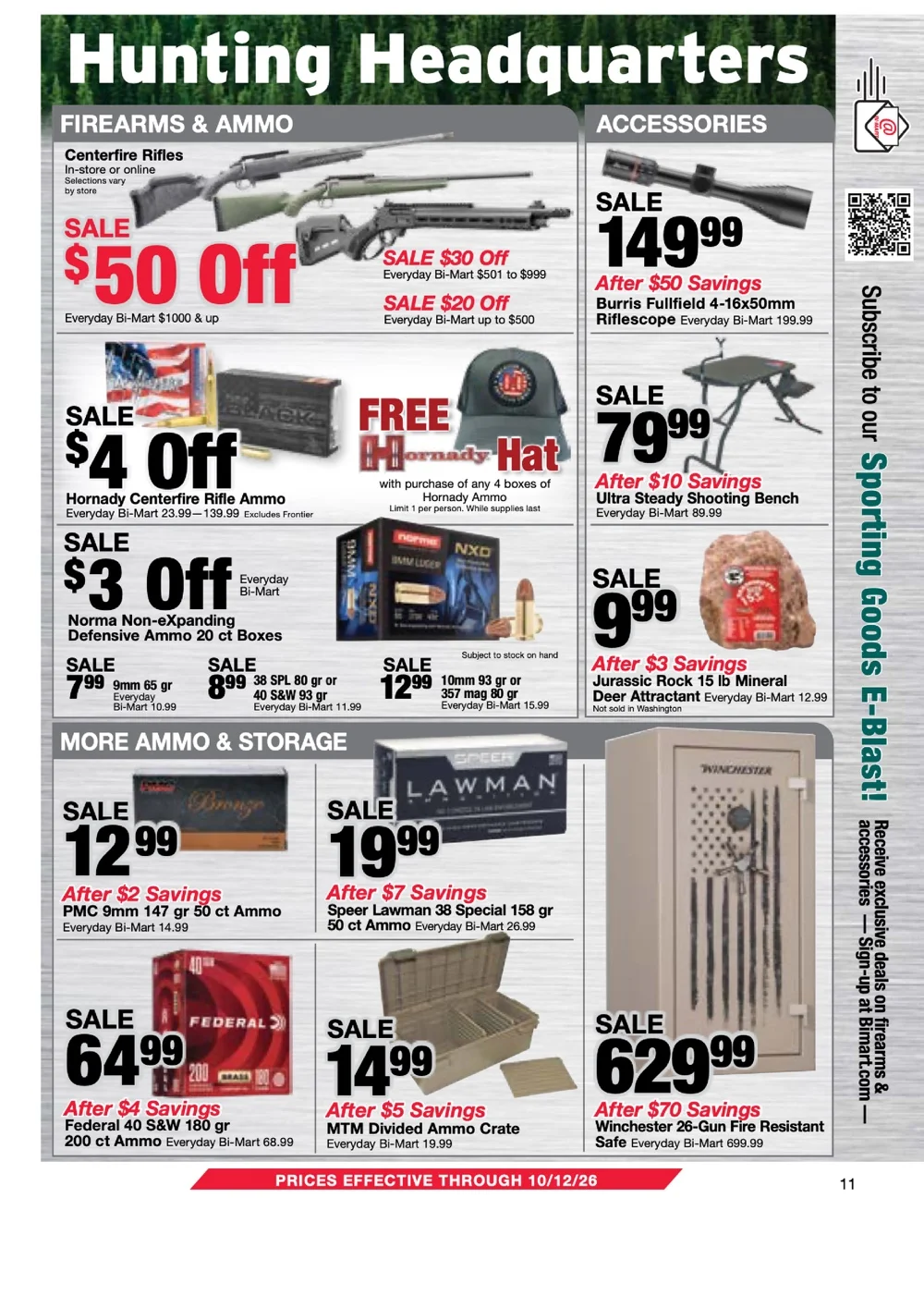 Bi Mart Weekly Ad (Oct 13 - 26, 2026) Preview - Image 1 Sept. 29 - Oct. 13