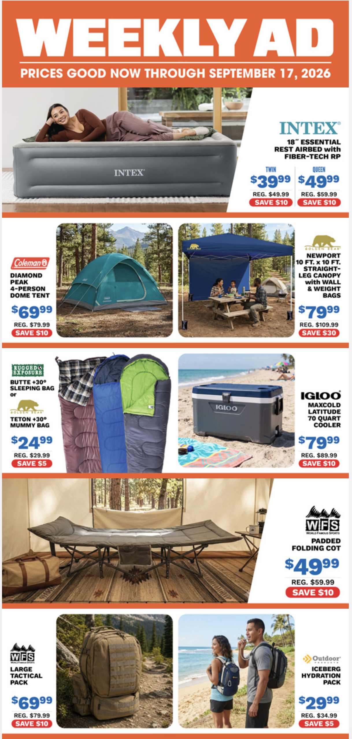 Big 5 Weekly Ad September 8 - 17, 2026 - Image 1 September 8 - 17