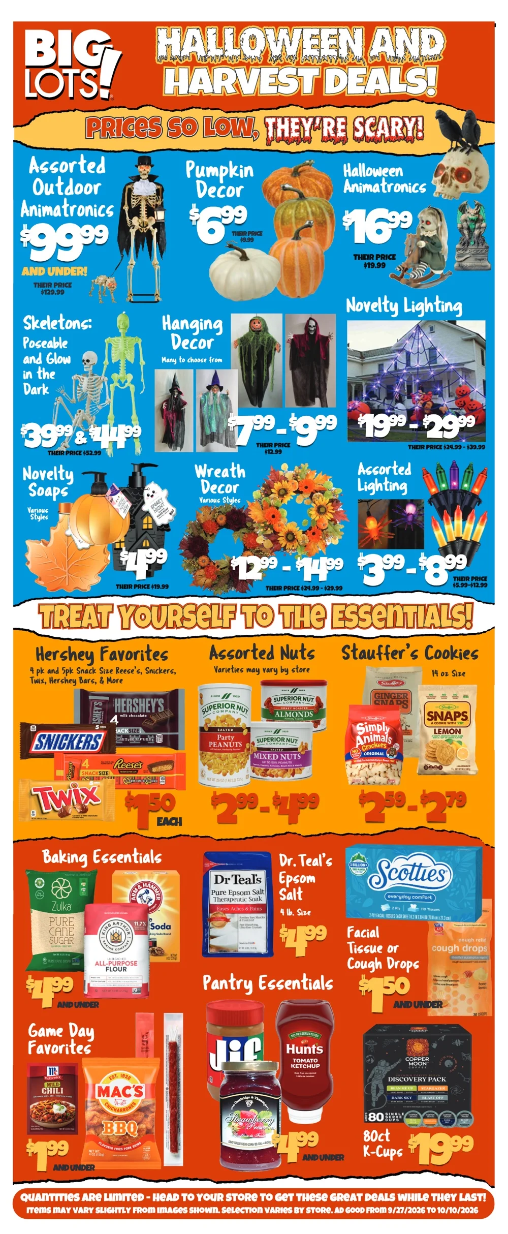 Big Lots Weekly Ad September 27 - October 10, 2026 - Image 2 Sept. 27 - Oct. 10