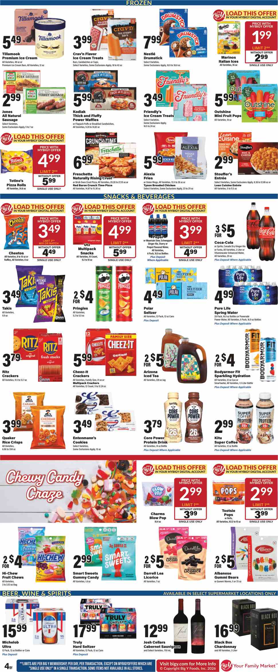 Big Y Weekly Ad August 27 - September 2, 2026 - Image 1 August 20 - 26