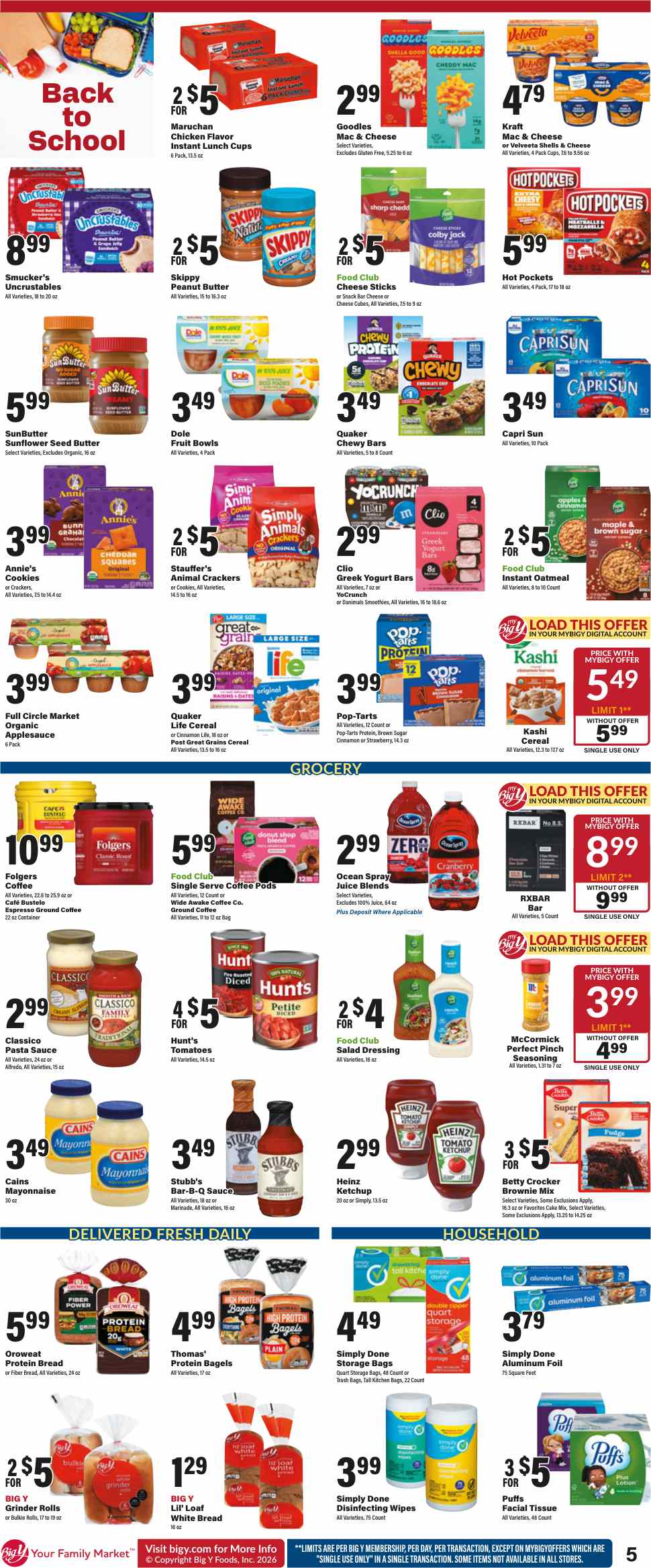 Big Y Weekly Ad August 27 - September 2, 2026 - Image 2 August 20 - 26