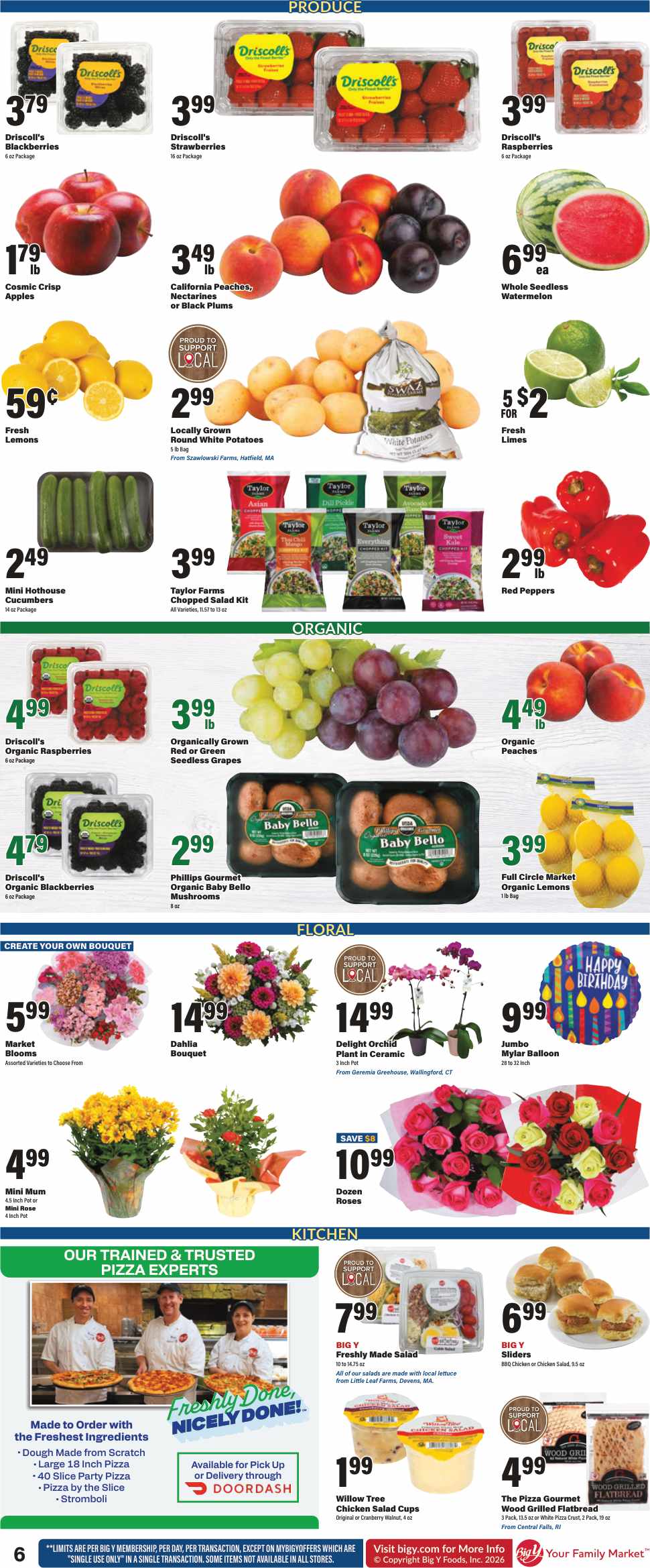 Big Y Weekly Ad August 27 - September 2, 2026 - Image 1 August 20 - 26