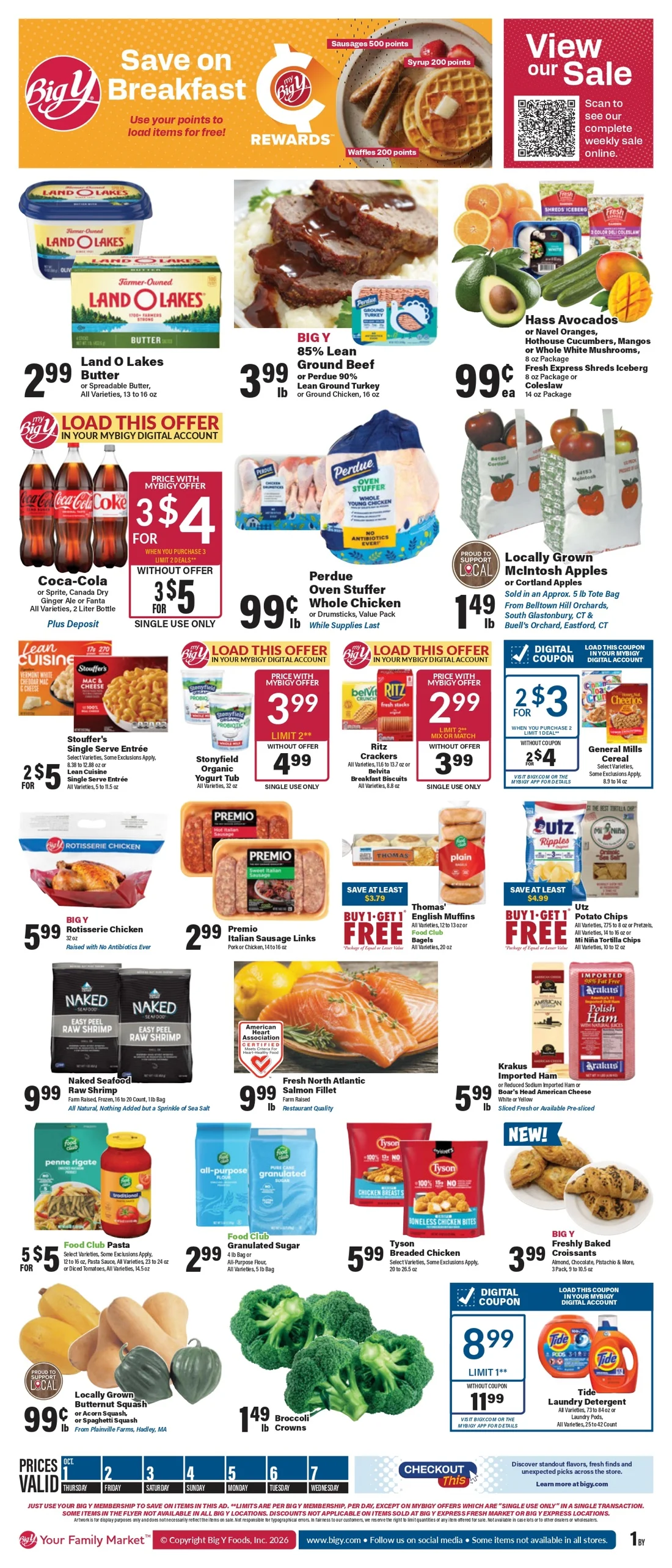 Big Y Weekly Ad (October 15 - 21, 2026) Preview - Image 1 October 1 - 7