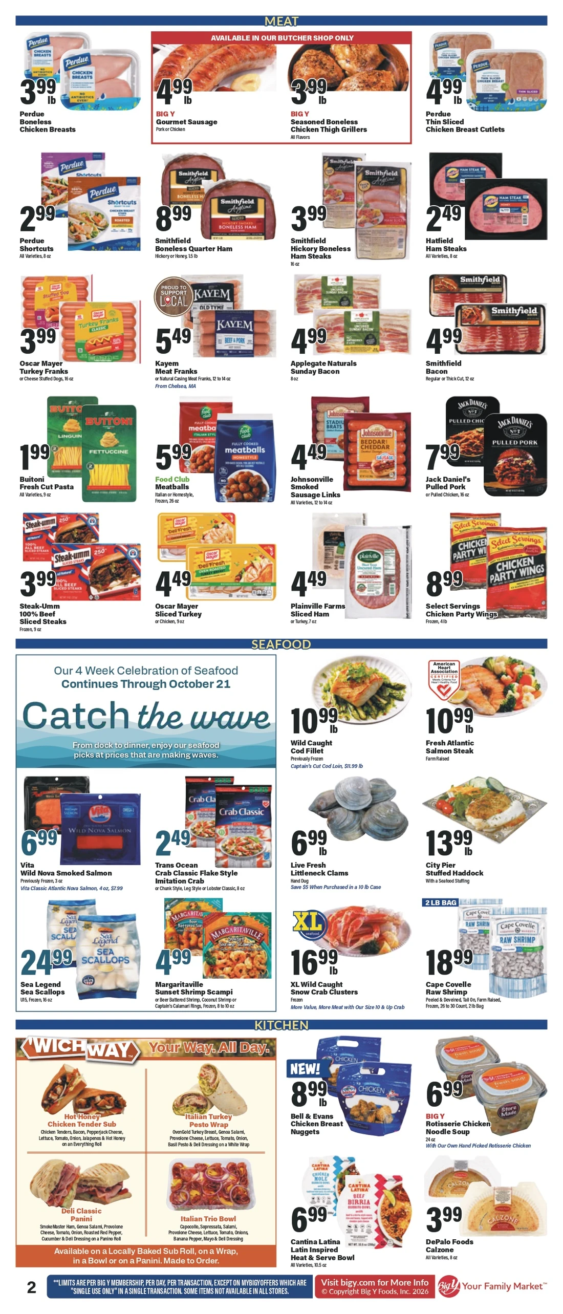 Big Y Weekly Ad (October 15 - 21, 2026) Preview - Image 1 Oct 8 - 14