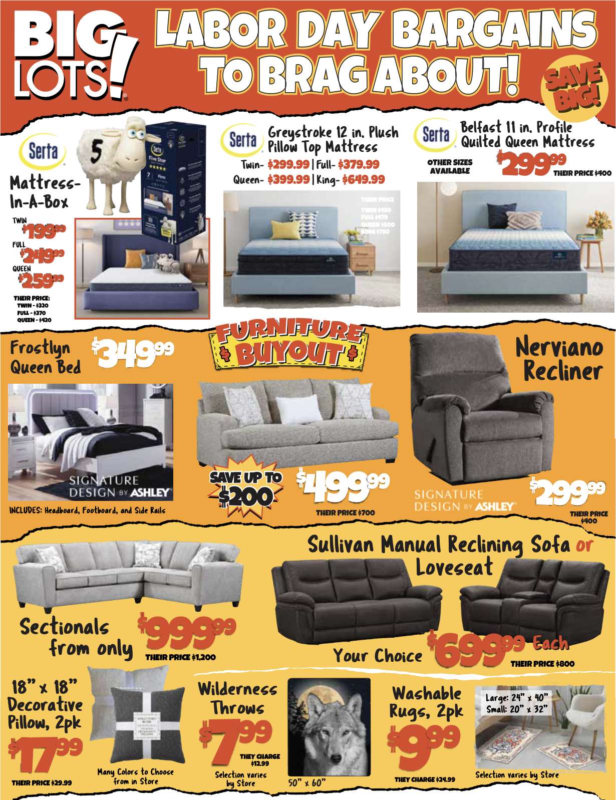Big Lots Weekly Ad August 30 - September 7, 2026 - Image 1 August 23 - September 7
