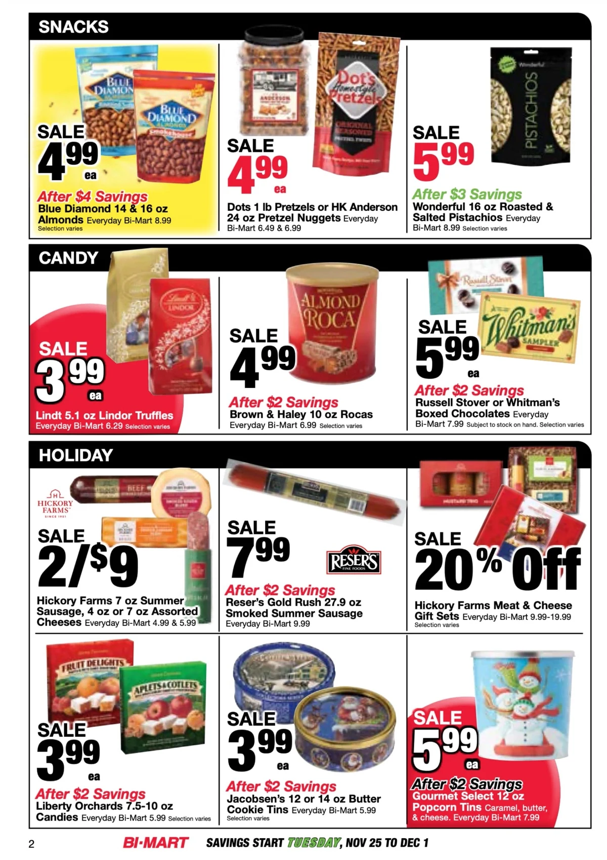 bimart weekly ad 25 1 02