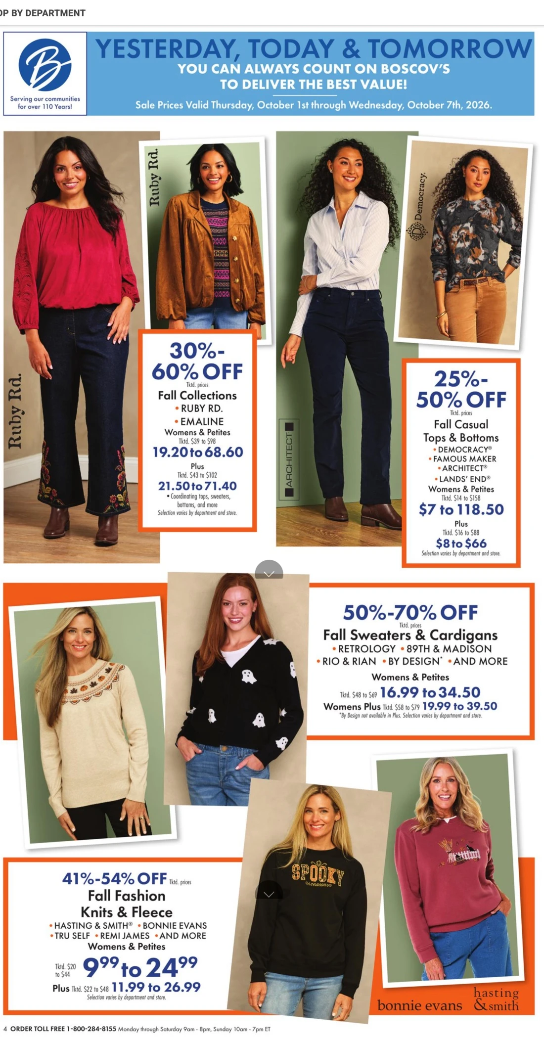 Boscov'S Weekly Ad (October 8 - 14, 2026) - Image 2 October 1 - 7
