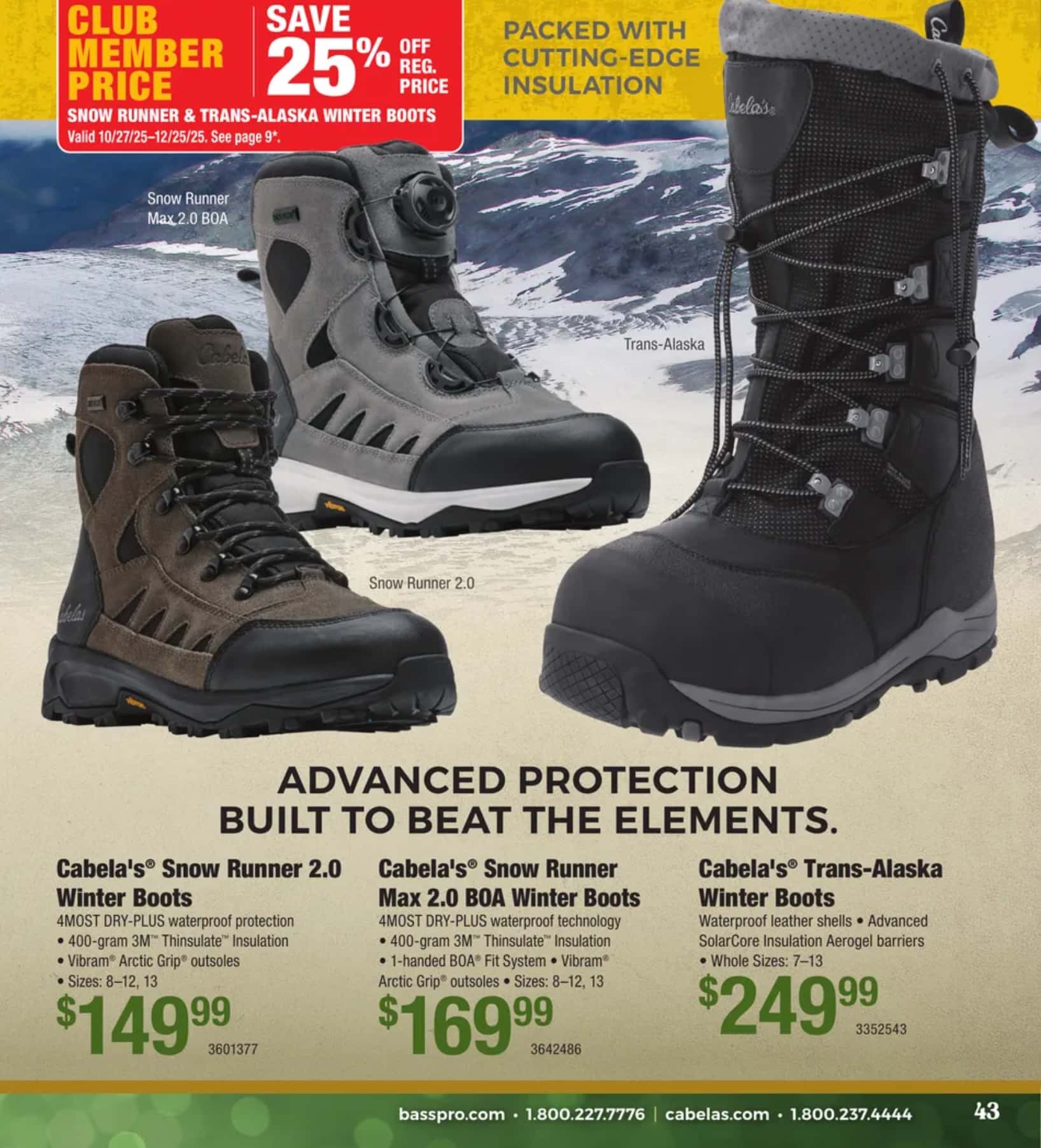 Bass Pro Shops Black Friday Ad 2025 (Cabela's) 1 – cabelas weekly ad 102725 43