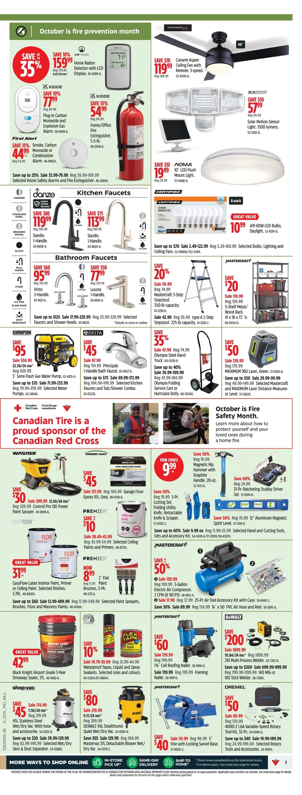 Canadian Tire Upcoming Flyer (Oct 8 - 14, 2026) Sneak Peek - Image 1 October 1 - 7