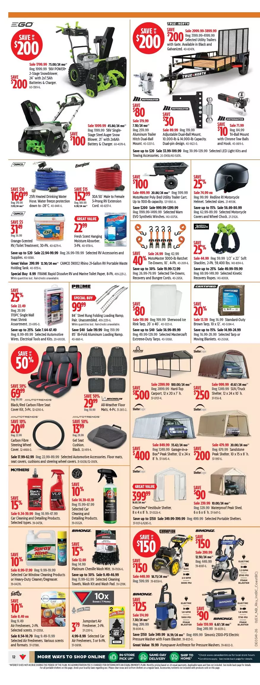 Canadian Tire Upcoming Flyer (Oct 8 - 14, 2026) Sneak Peek - Image 2 October 8 - 14