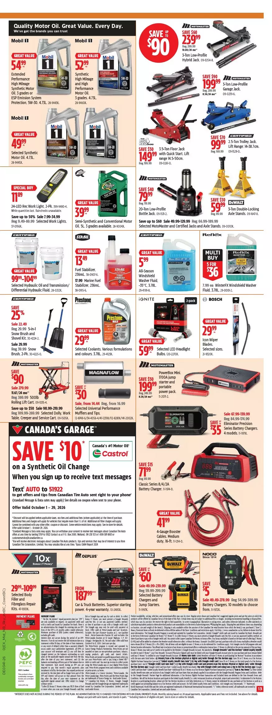 Canadian Tire Upcoming Flyer (Oct 8 - 14, 2026) Sneak Peek - Image 1 October 8 - 14