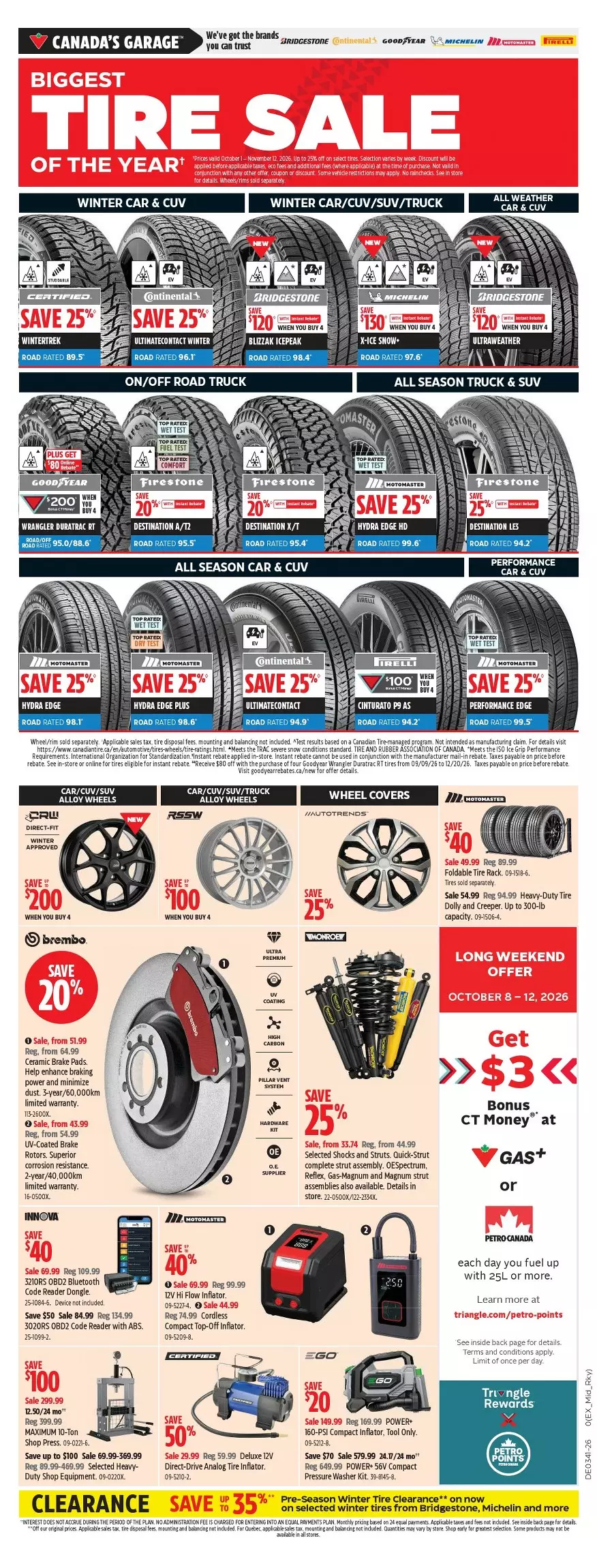 Canadian Tire Upcoming Flyer (Oct 8 - 14, 2026) Sneak Peek - Image 2 October 8 - 14