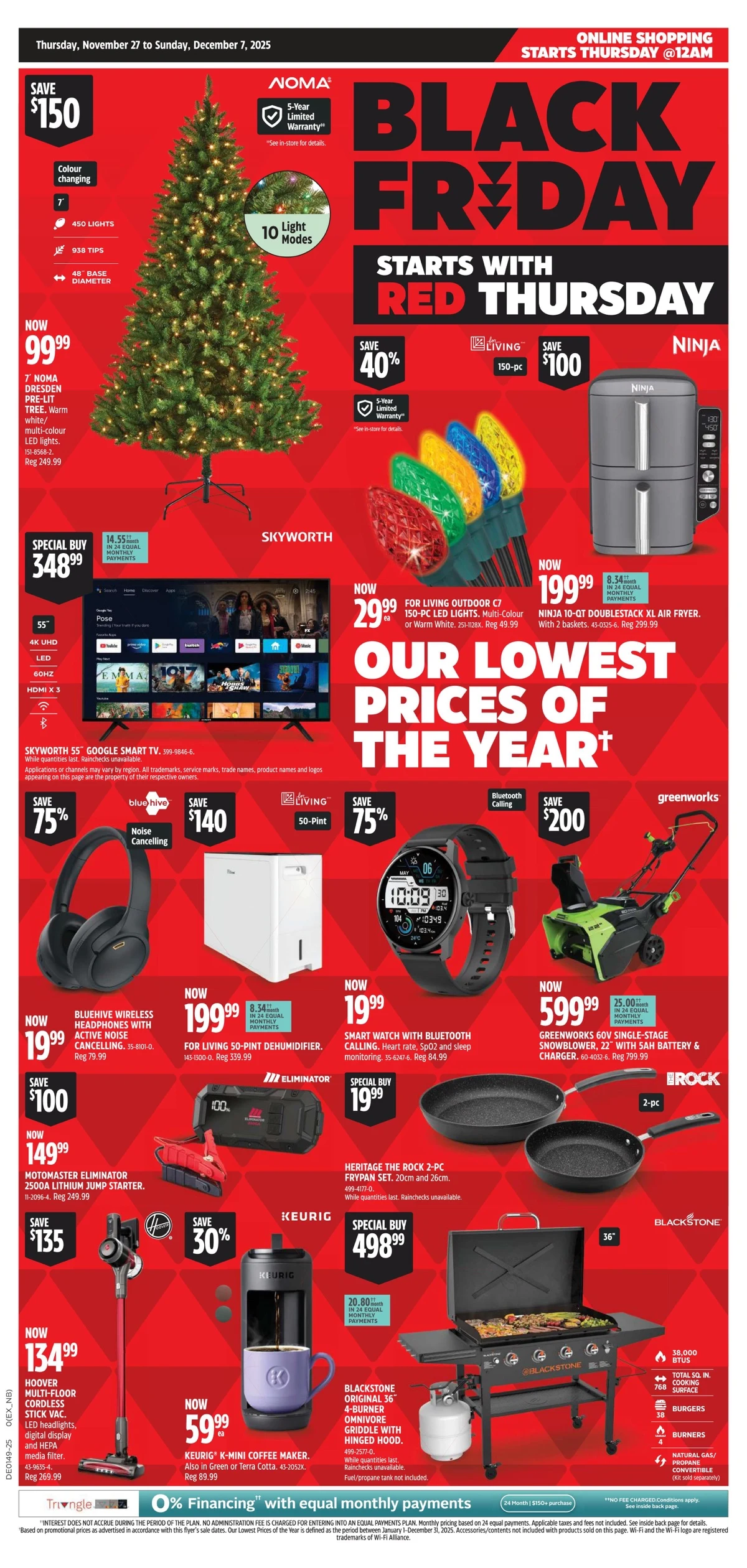 canadian tire west black friday flyer november 27 to december 7 1