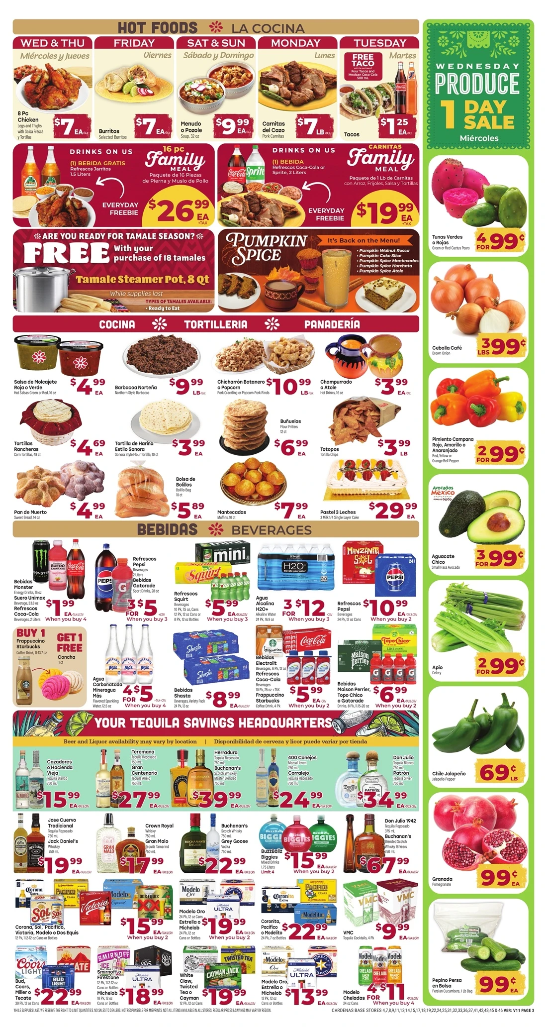 Cardenas Weekly Ad (Oct 14 - 20, 2026) (Anuncio Semanal) - Image 1 Oct 7 - 13