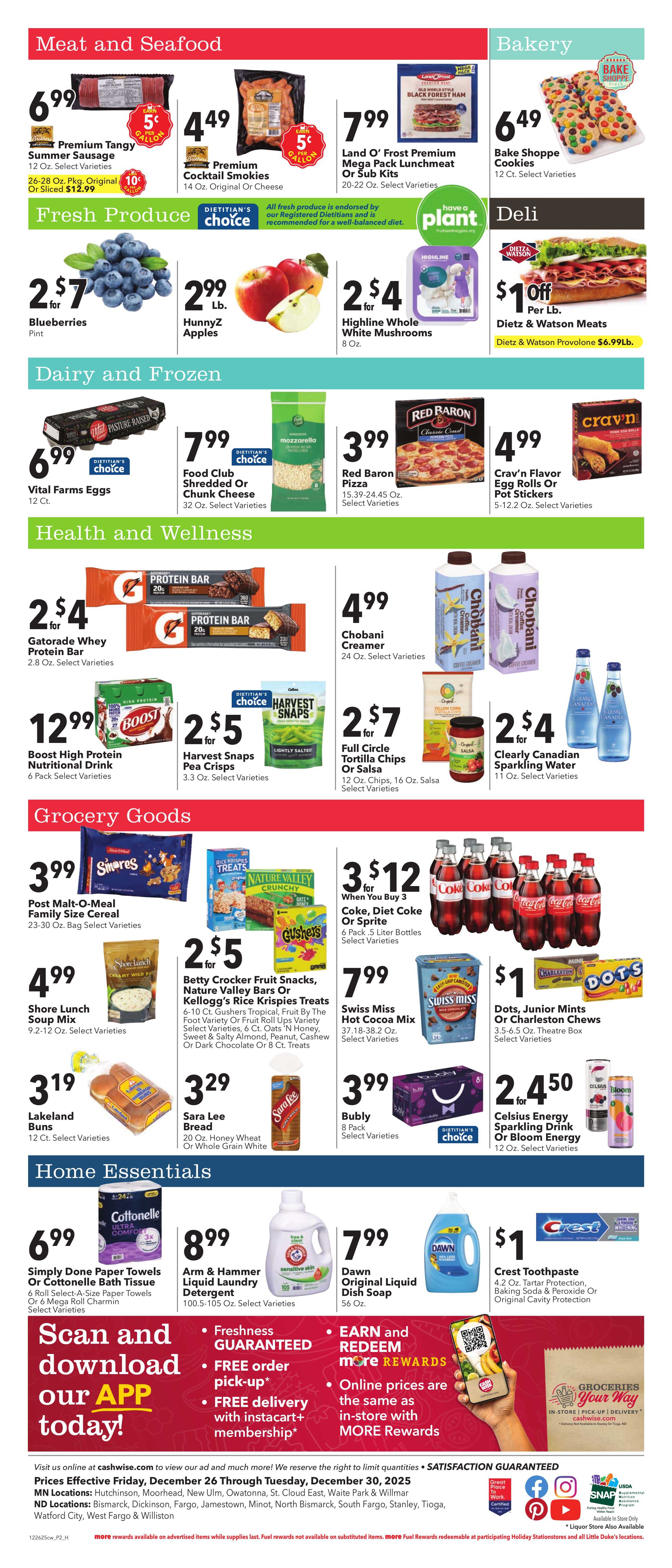 Cash Wise Weekly Ad (1/7/26 | 1/14/26) preview 1 – cashwise weekly ad 122625 02