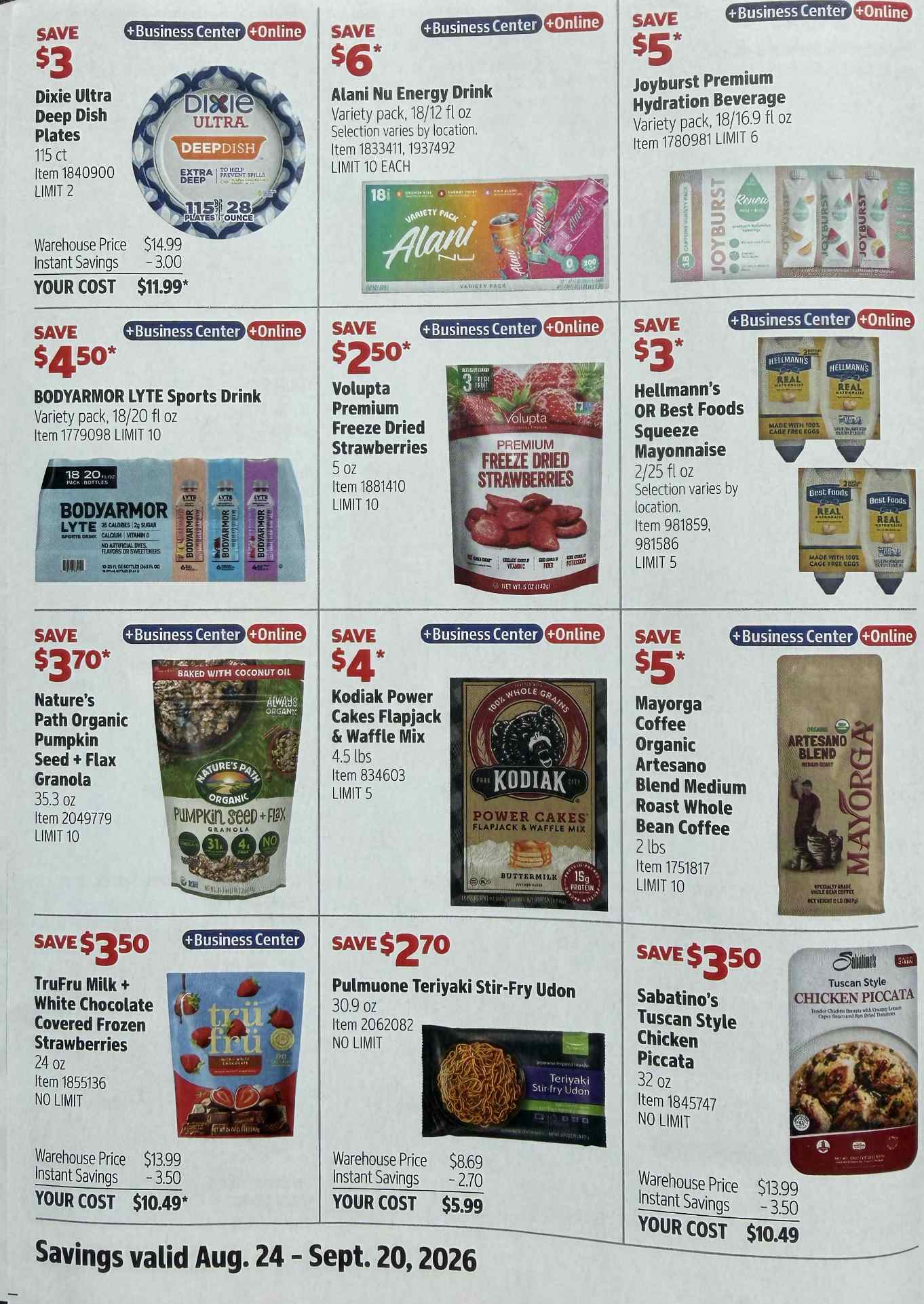 Costco Weekly Ad August 24 - September 20, 2026 - Image 2 August 24 - September 20