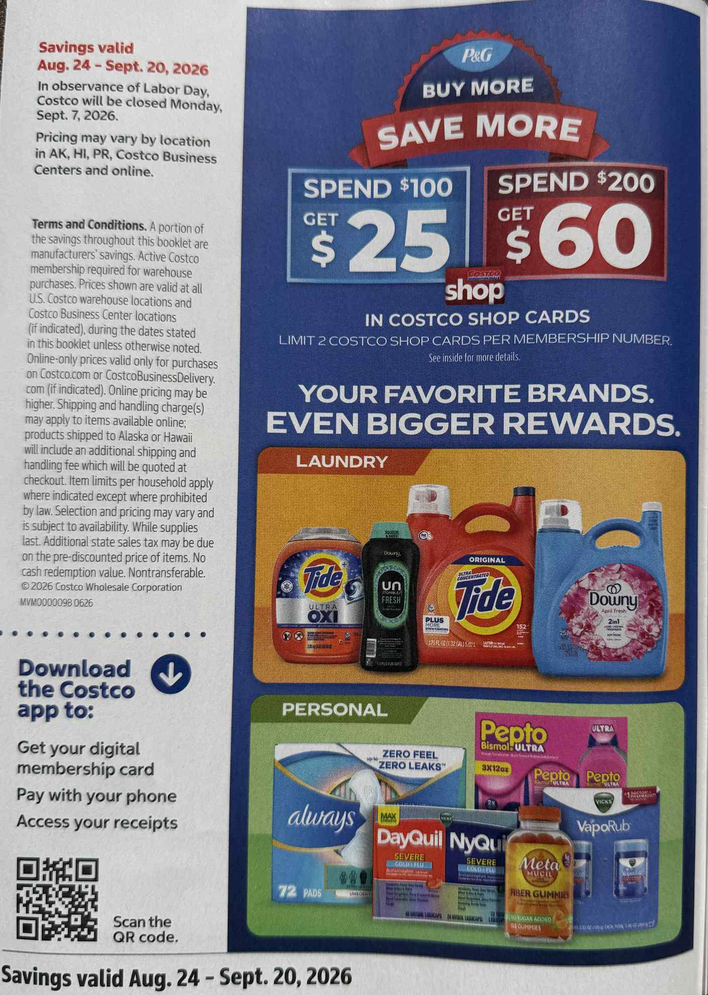 Costco Weekly Ad August 24 - September 20, 2026 - Image 2 August 24 - September 20