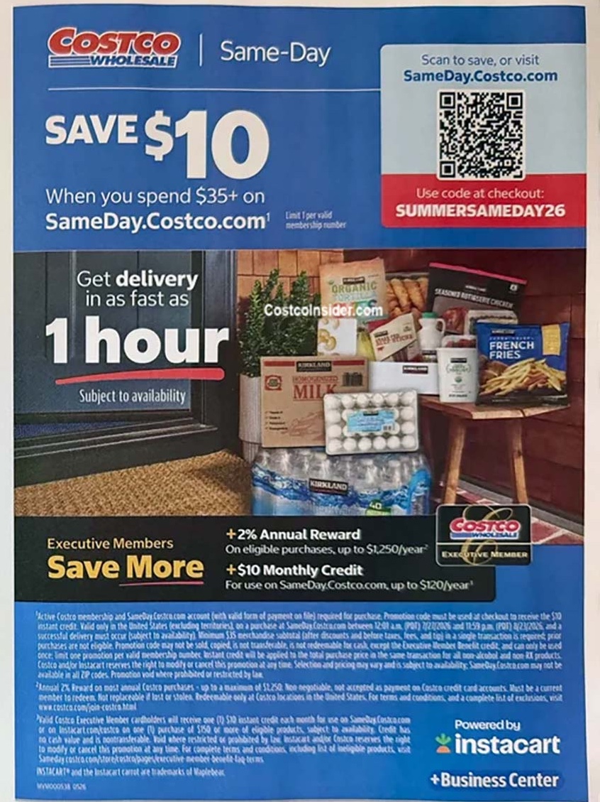 Costco Weekly Ad August 24 - September 20, 2026 - Image 2 July 27 - August 23