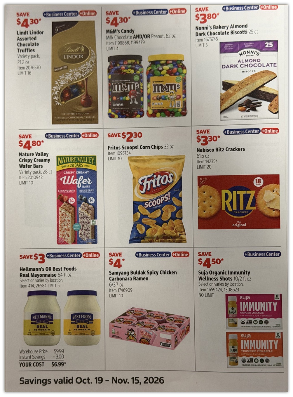 Costco Weekly Ad (Oct 19 - Nov 15, 2026) Preview - Image 2 Oct 19 - Nov 15