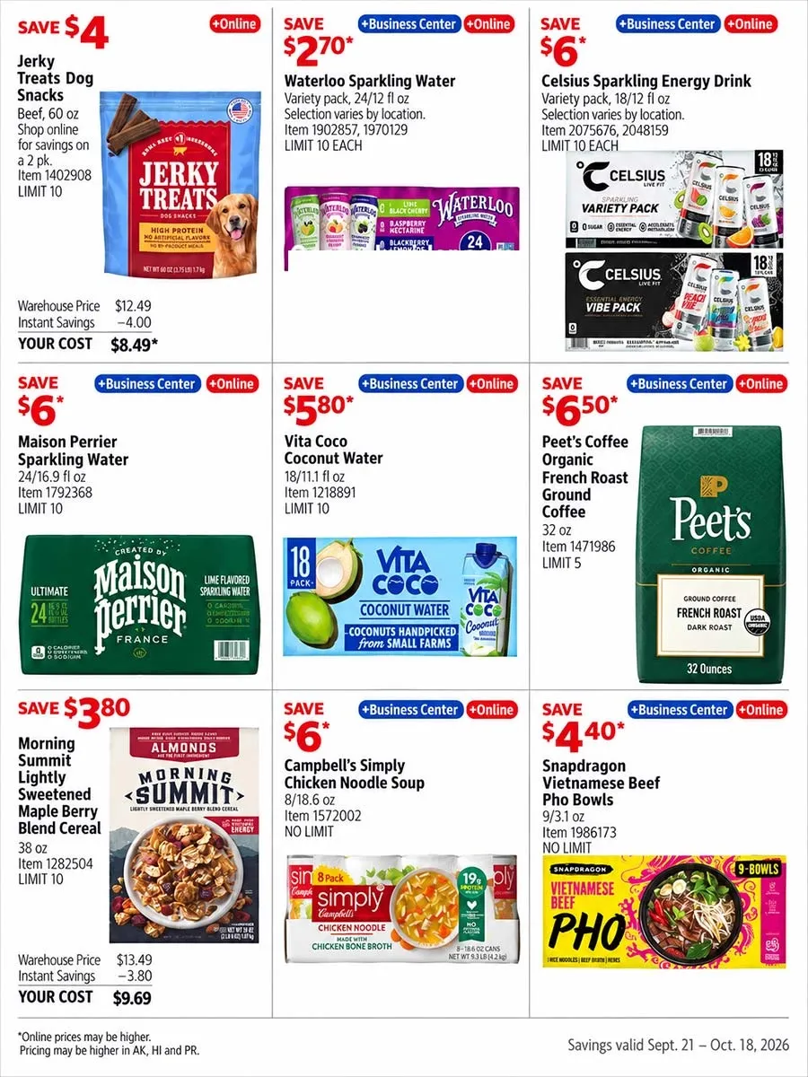 Costco Weekly Ad (Oct 19 - Nov 15, 2026) Preview - Image 2 Sept. 21 - Oct. 18
