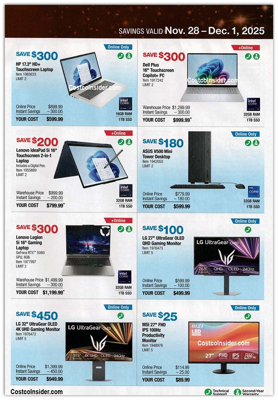 Costco Black Friday Ad 2025 3 – costco weekly ad 103125 29
