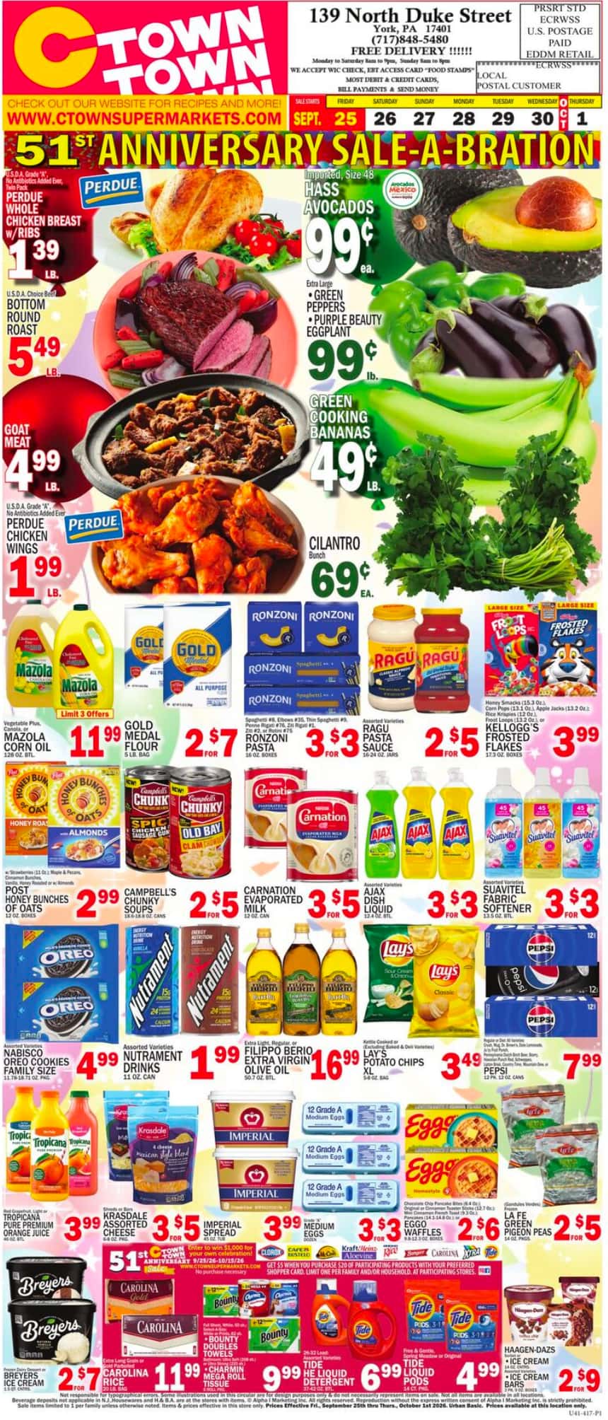 Ctown Weekly Ad October 2 - 8, 2026 - Image 1 Sept. 25 - Oct. 1