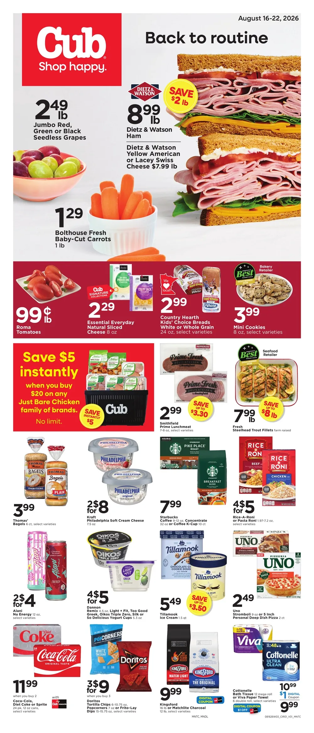Cub Weekly Ad Deals August 30 - September 5, 2026 - Image 1 August 16 - 22