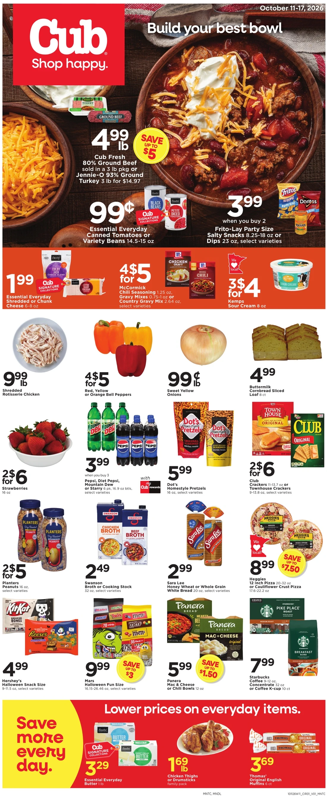 Cub Weekly Ad (October 11 - 17, 2026) Sneak Peek - Image 1 Oct 11 - 17