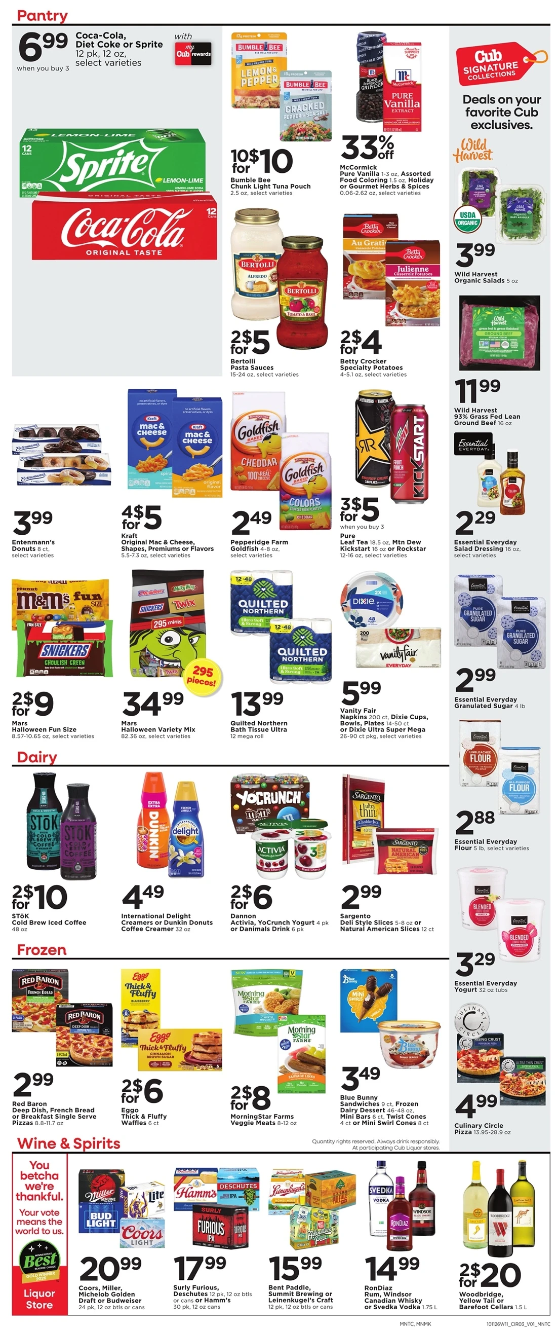 Cub Weekly Ad (October 11 - 17, 2026) Sneak Peek - Image 1 Oct 11 - 17