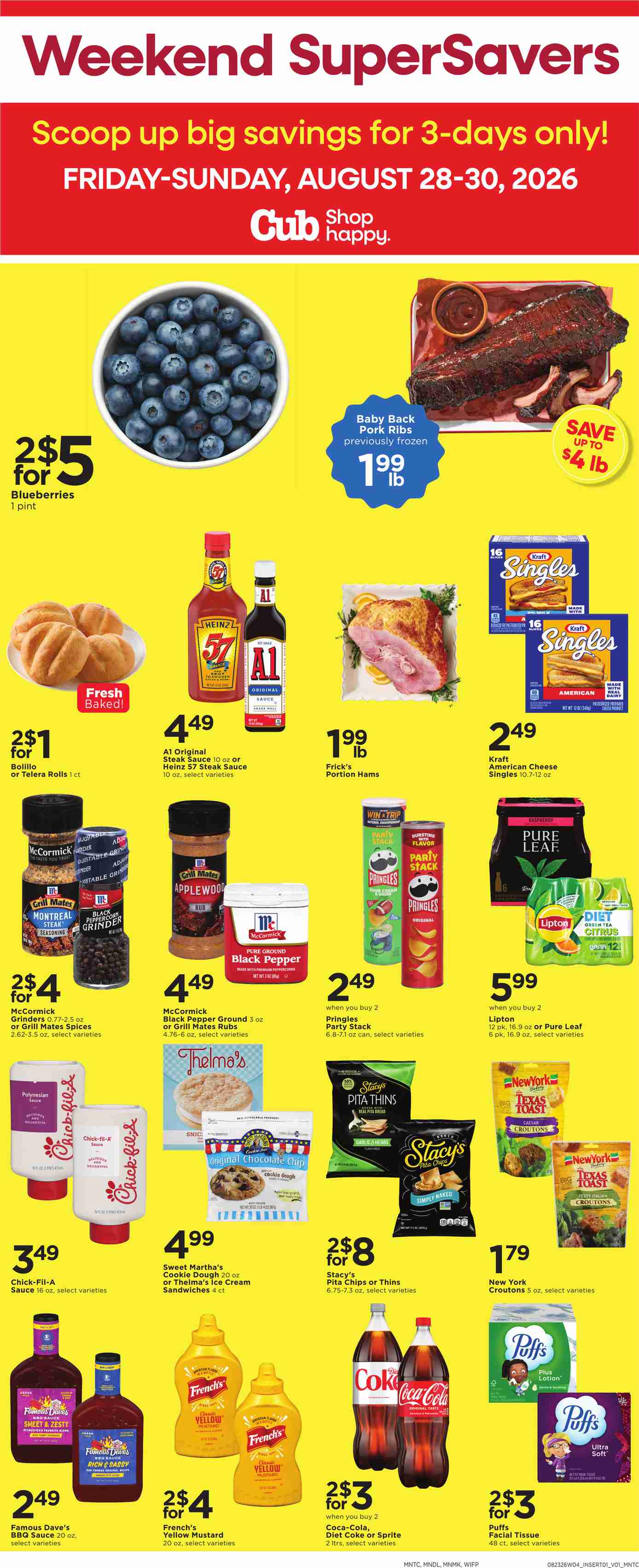 Cub Weekly Ad Deals August 30 - September 5, 2026 - Image 1 August 23 - 29