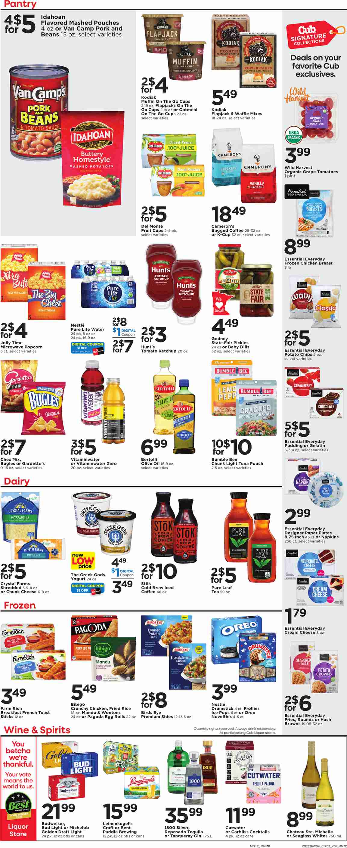 Cub Weekly Ad Deals August 30 - September 5, 2026 - Image 1 August 23 - 29
