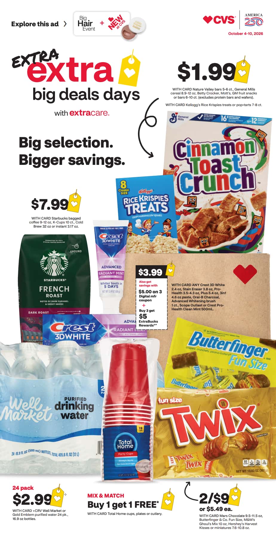 Cvs Weekly Ad (Oct 11 – 17, 2026) Sneak Peek - Image 1 October 4 - 10