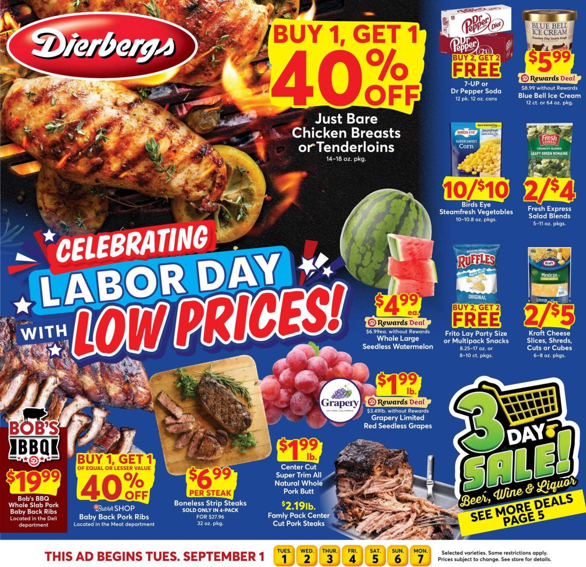 Dierbergs Weekly Ad September 1 - 7, 2026 - Image 1 September 1 - 7