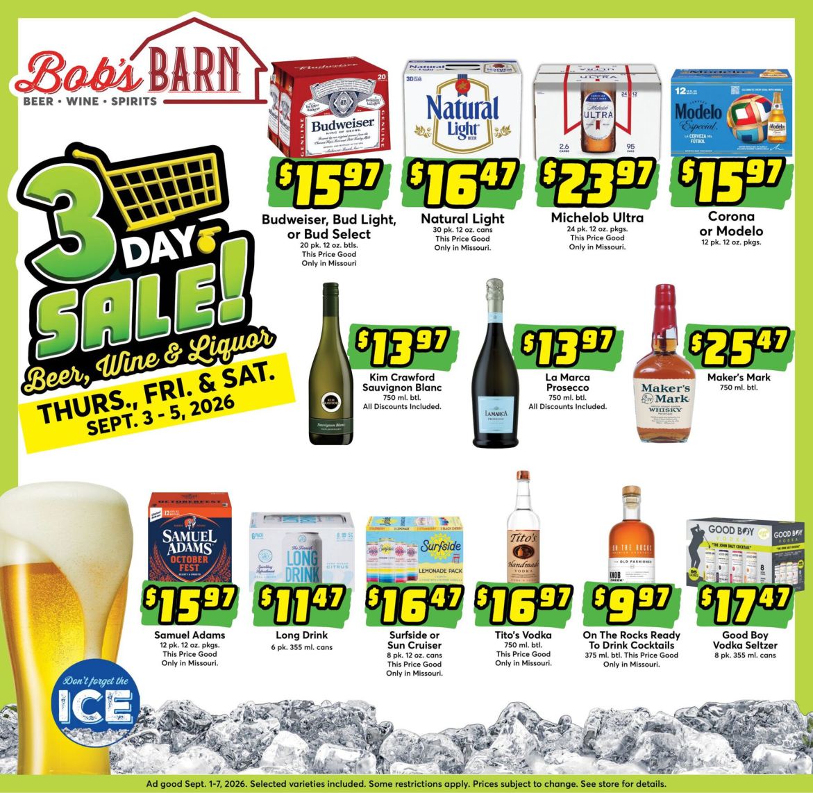 September 1 - 7
