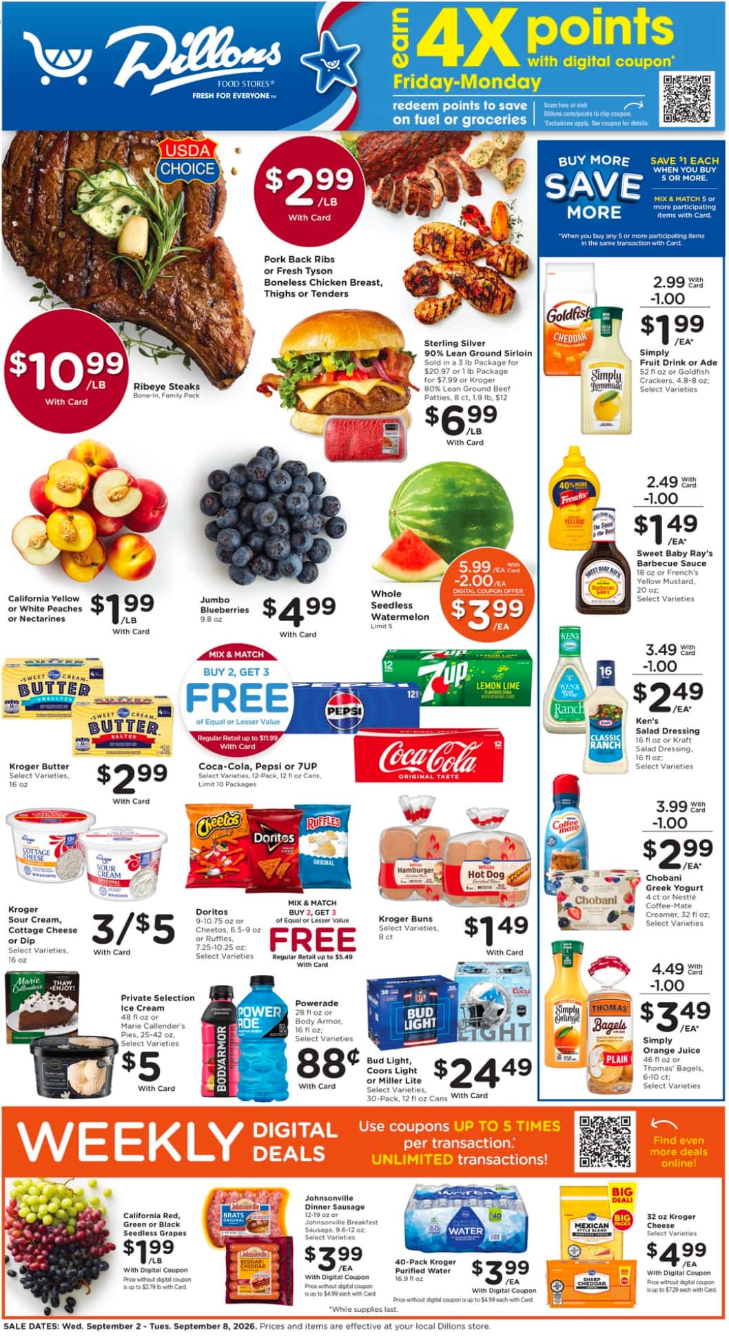 Dillons Weekly Ad September 2 - 8, 2026 - Image 1 September 2 - 8